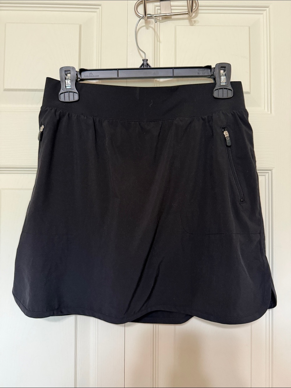 tek gear Black Athletic Skort with Zip Pockets